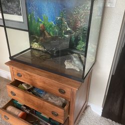 Aquarium With Stand And Accessories 