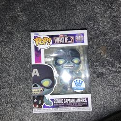 Funko Pop What If...? Zombie Captain America 10-in Vinyl 