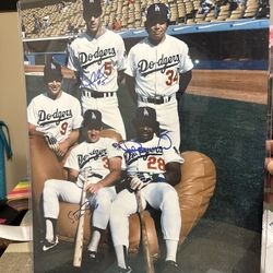 Dodgers Signed Photo