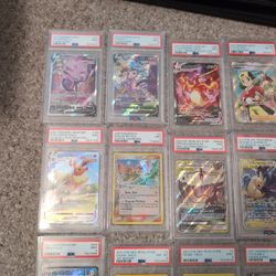 PSA Pokemon  8 9 10  Charizard,  Mew, Celebi Modern Vintage slabs 