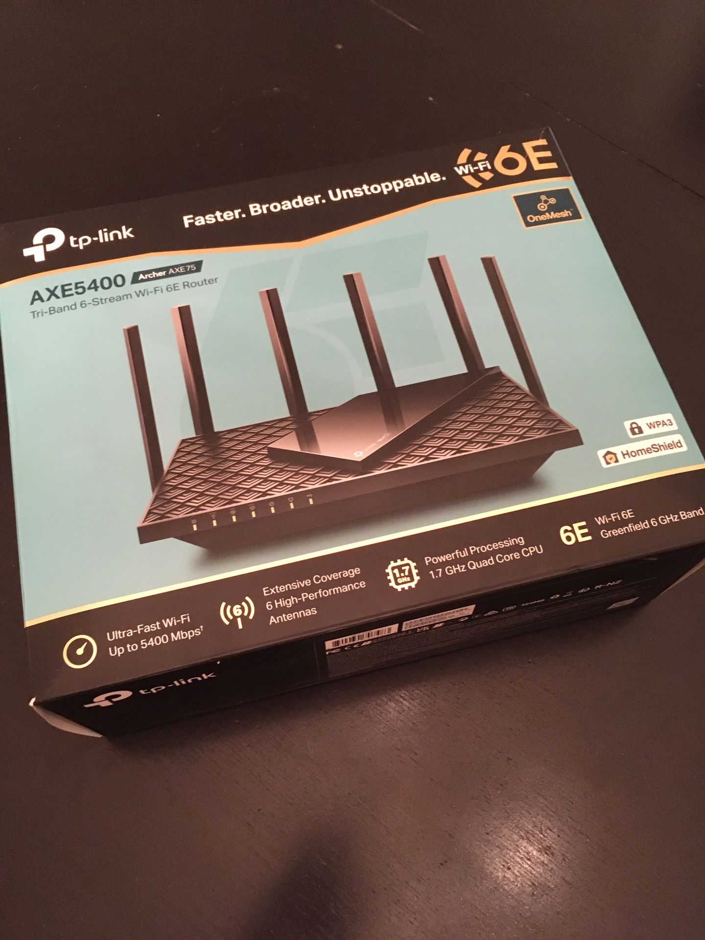 TP-Link Archer AXE5400 Router