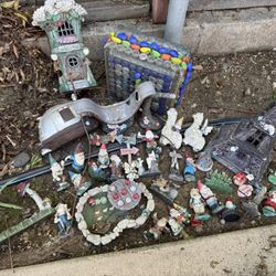 FREE Fairy Garden Items-As is