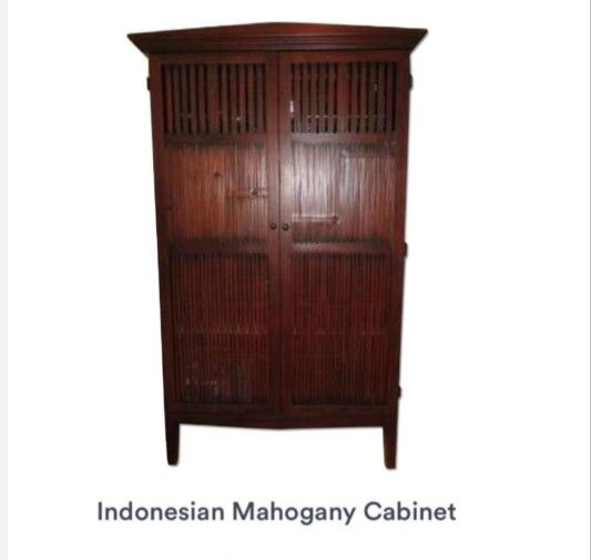 Indonesian Mahogany Closet