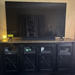65” Lg Smart Tv And Tv Stand 