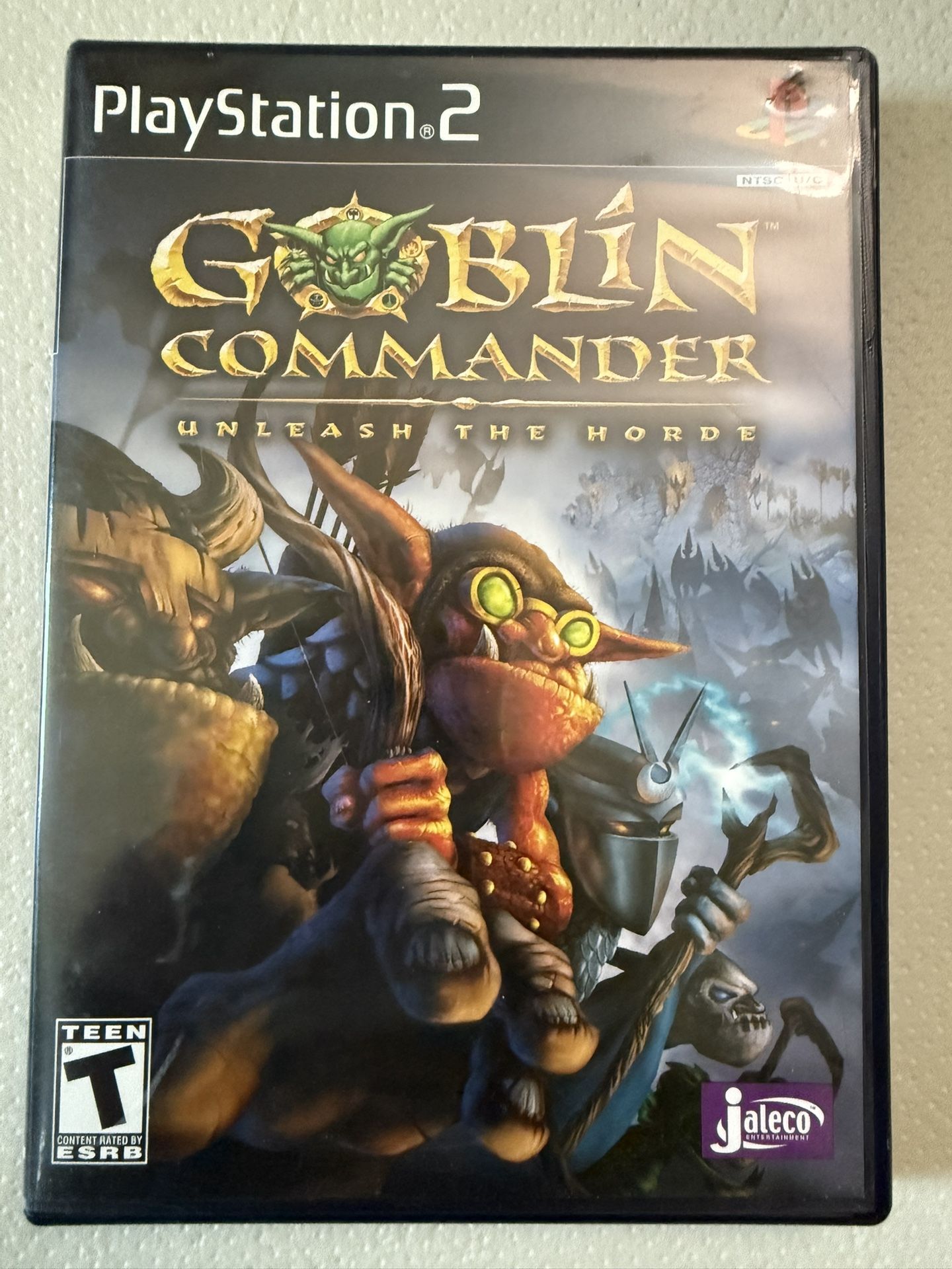 Goblin Commander: Unleash the Horde - Sony PlayStation 2 PS2 Mint SELL/TRADE