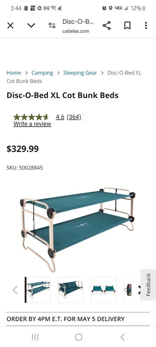 Xl Disc O Bed