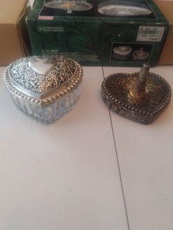 jewelry box and ring stand