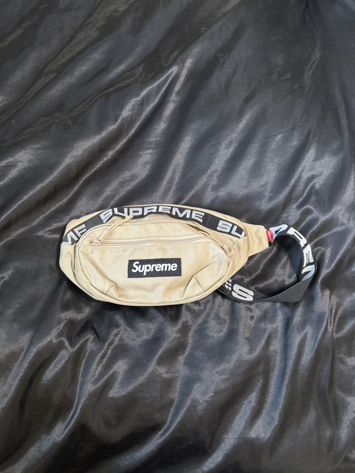 Used Supreme Waist Bag Tan (SS18) OBO