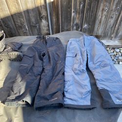 Snow Pants And Boots.