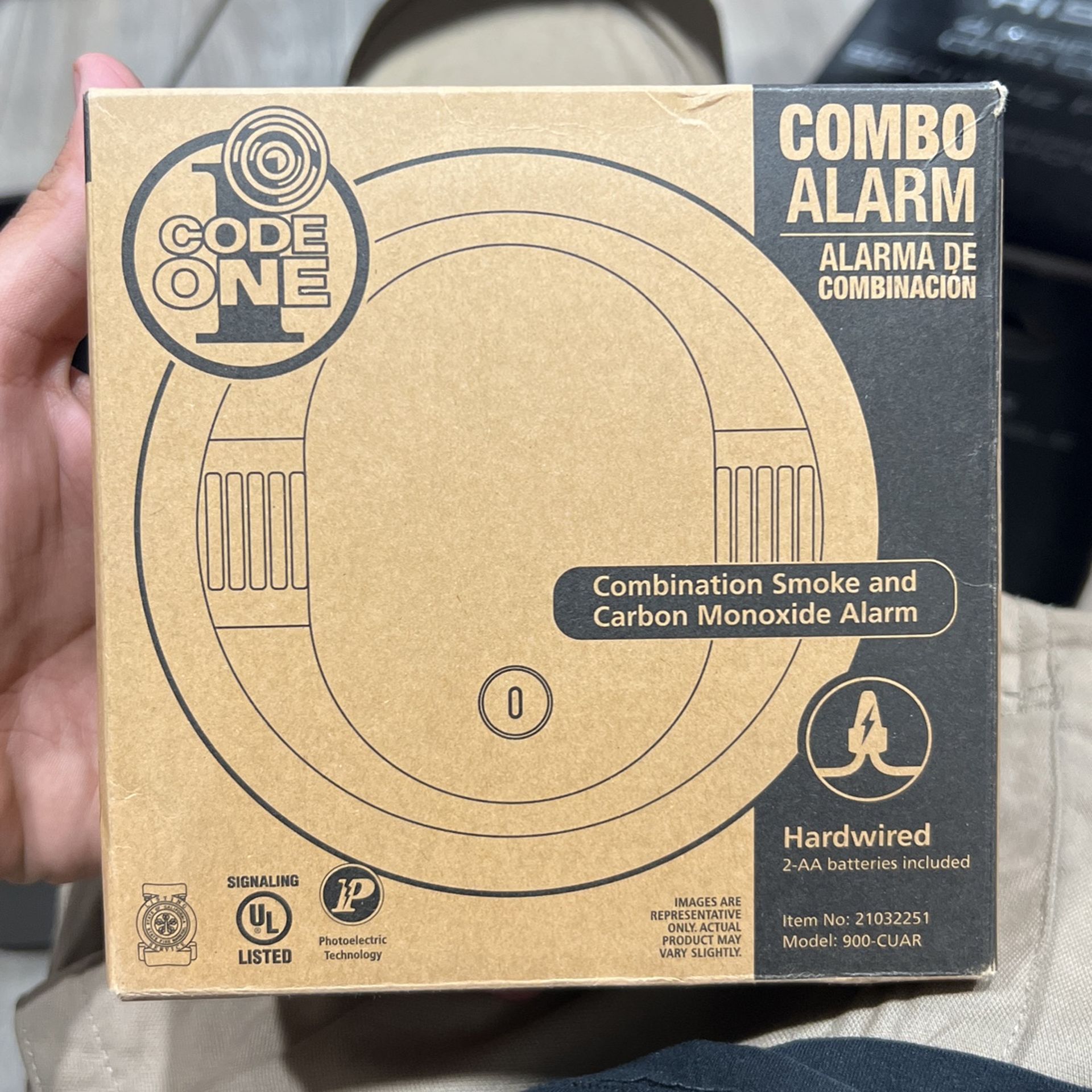 Kidde Code One Smoke Carbon Combo Detector New
