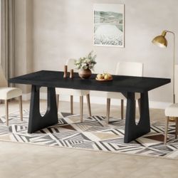 Black Dining Table