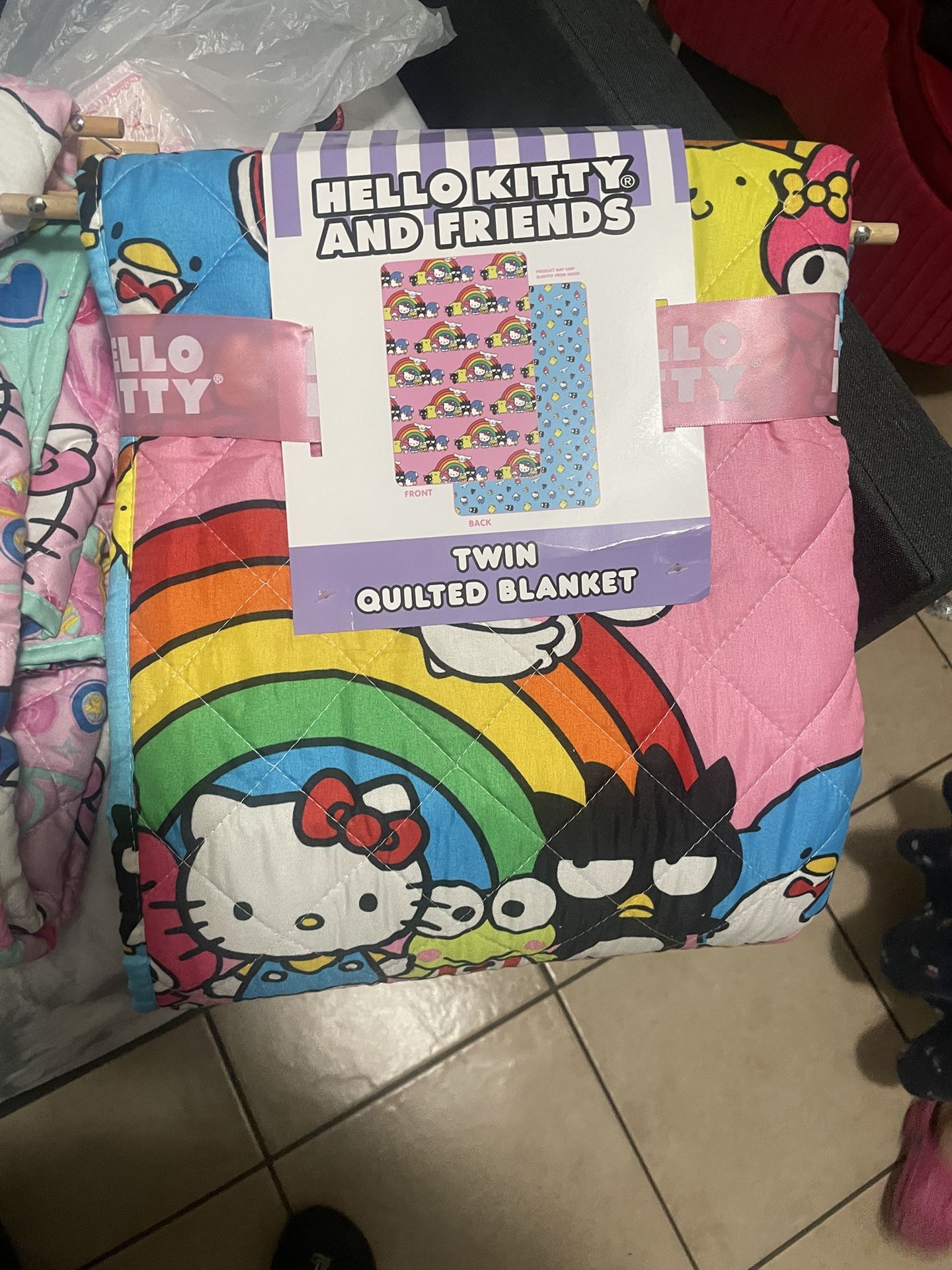 Hello Kitty Double Quilted Blanket