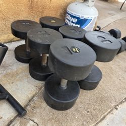 Pro Style Dumbbells Set 40,50,70