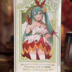 Vocaloid Hatsune Miku Wonderland Thumbelina ver 6" figure Taito 