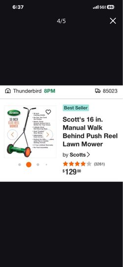 Manual Mower