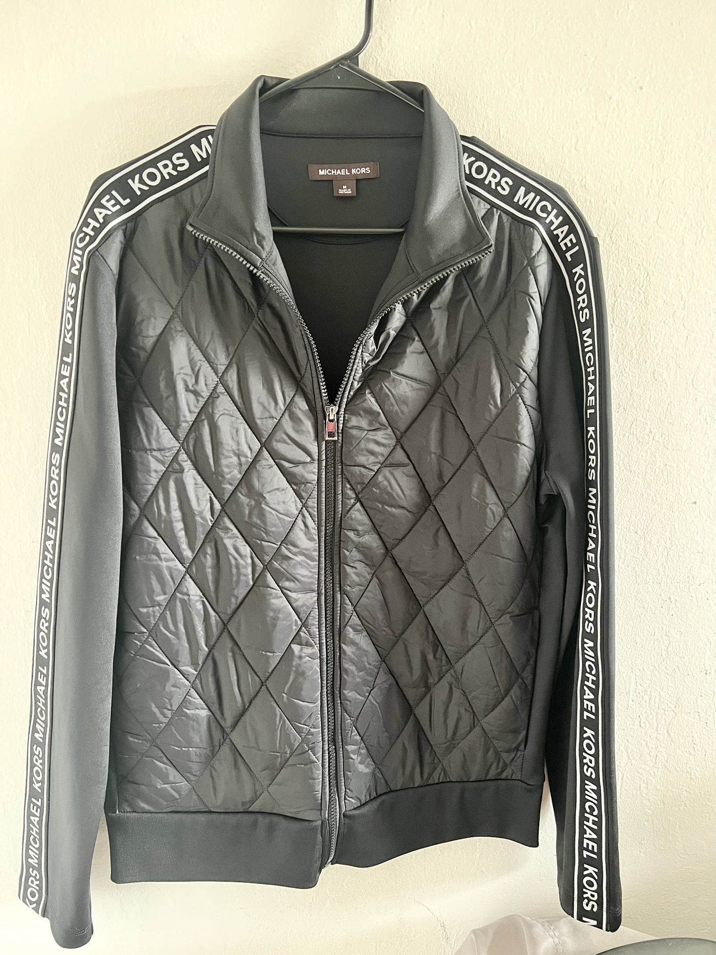 Michael Kors Quilted Track Jacket Size Medium for Sale in Hayward, CA -  OfferUp