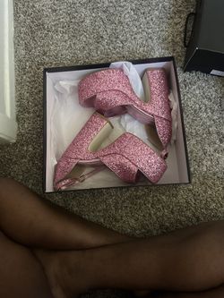 Azalea Wang Glitter Heels