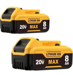 8.0Ah Compatible with DeWalt