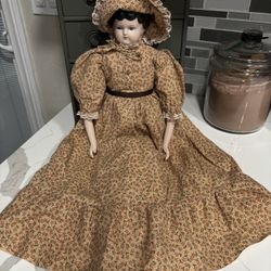 Vintage Porcelain Doll