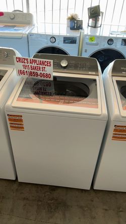 Cruz s appliances sales Whirlpool washer machine 4.7-4.8 cu ft top load washer with 2 in 1 removable agitador