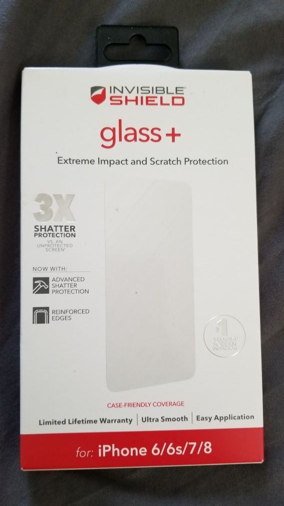 ZAGG InvisibleShield Glass+ Screen Protector