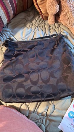 Coach black purse