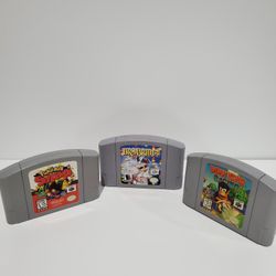 Nintendo 64 Authentic $30 Game Lot