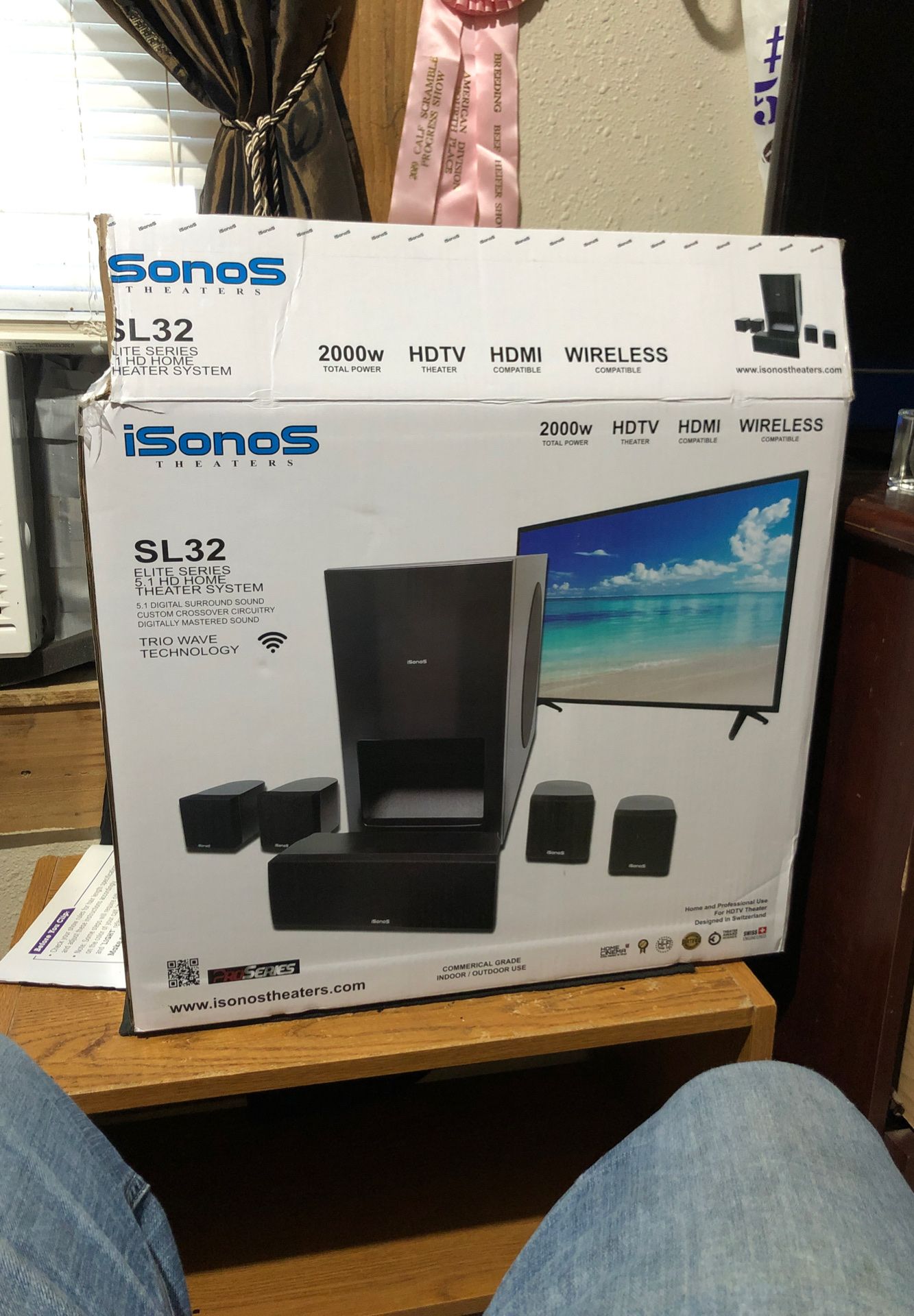 iSonos SL32 Elite series 5.1 HD Home Theater System