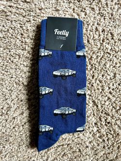 NEW Feetly Cybertruck Socks 8-12 US Men's