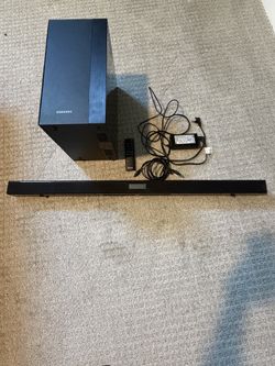 Samsung soundbar and subwoofer wireless Bluetooth