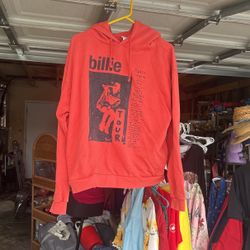 Billie Eilish Tour Hoodie With Kangaroo Pockets Great Condition $25 