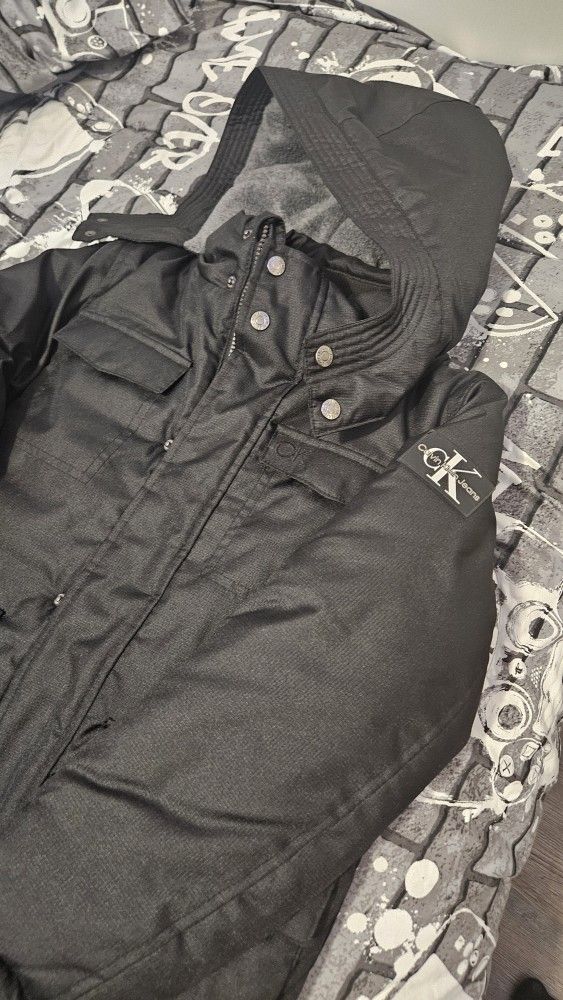 Black Winter Jacket – Like New, Worn Only Once
