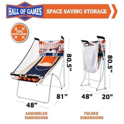 FREE! Basketball Arcade/foldable/electronic score keeping