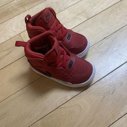 Red Toddler Jordan Nike 7c