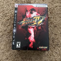 PS3 Street Fighter 4 Collector’s Edition 