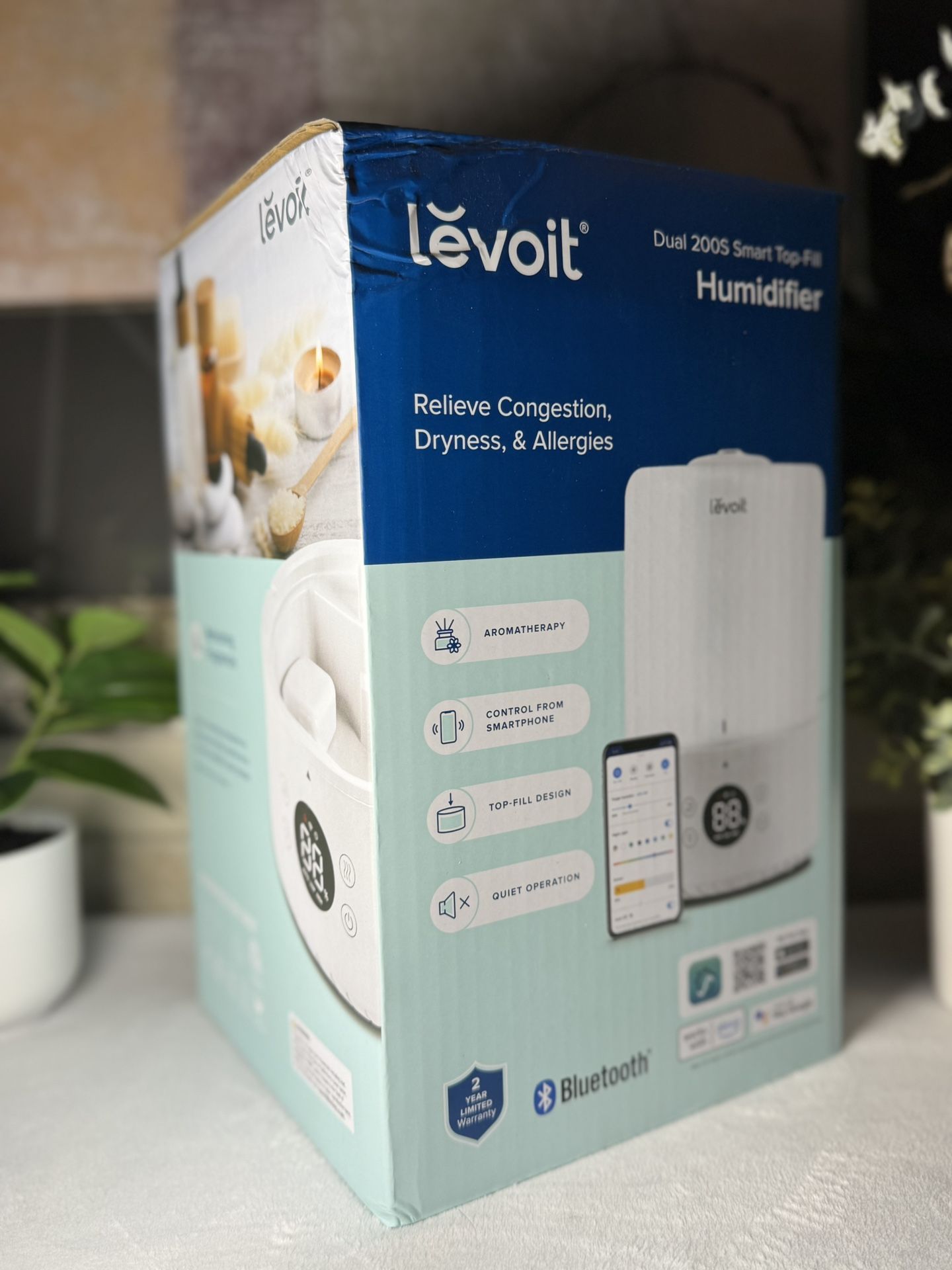 Levoit Dual 200S Smart Top-Fill Humidifier