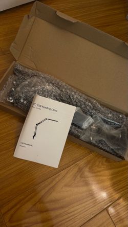 LED USB Lamp w/ Clamp Arm