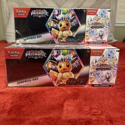 Pokemon Prismatic Evolutions Bundle 