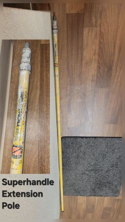 Super Strong Fiber Glass Reinforced Super Handle Extension Pole