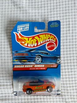 Hot Wheels Mattel Sugar Rush Reese's Mazda MC-5
