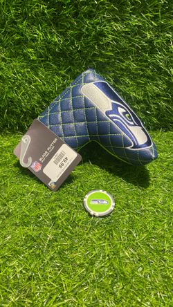 Seattle Seahawks Blade Putter Cover And Pocker Chip Ball mark 