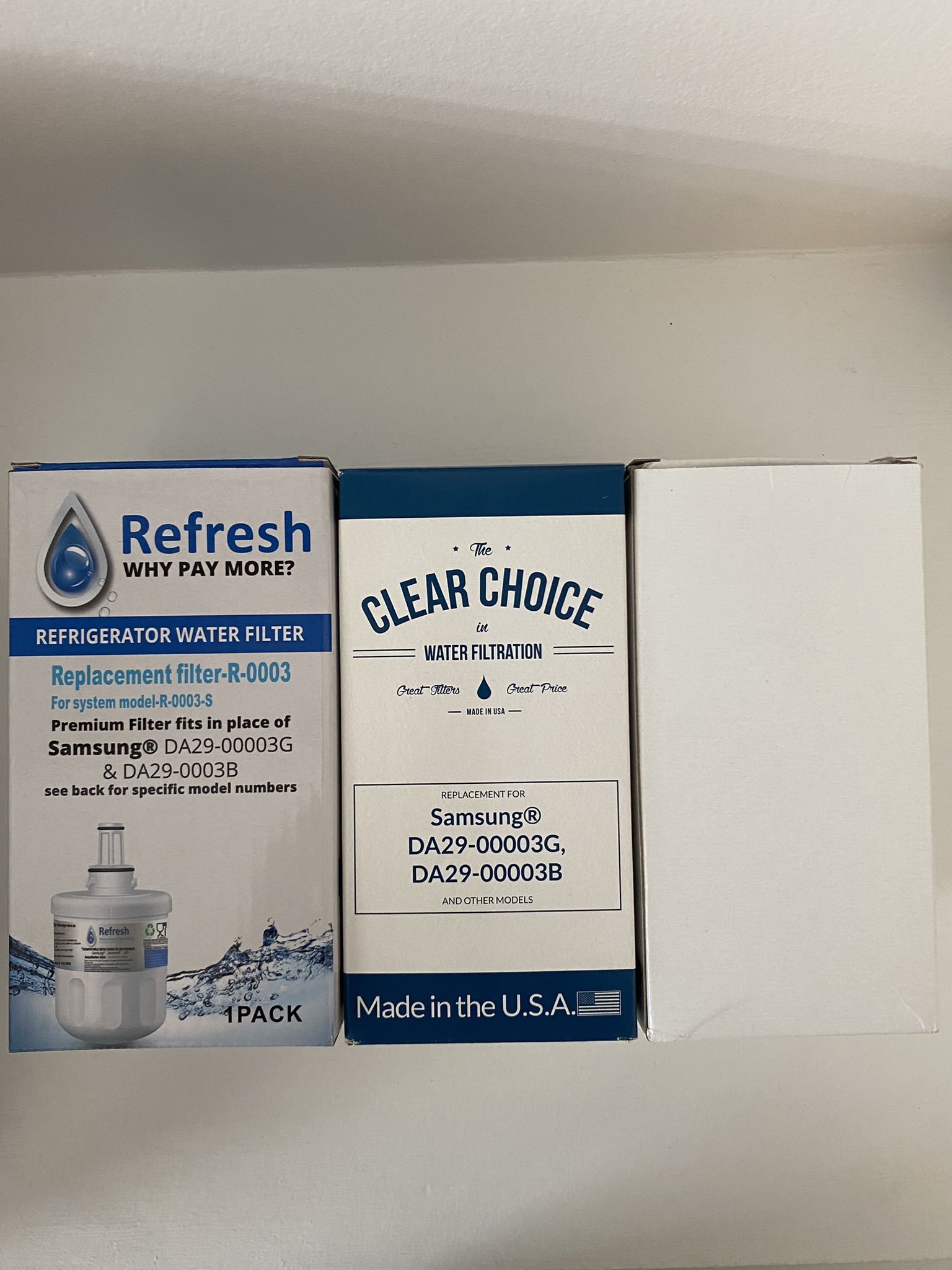 Refrigerator Water Filters 