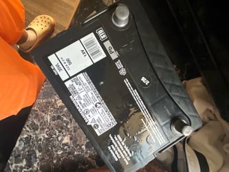 Brand new car battery