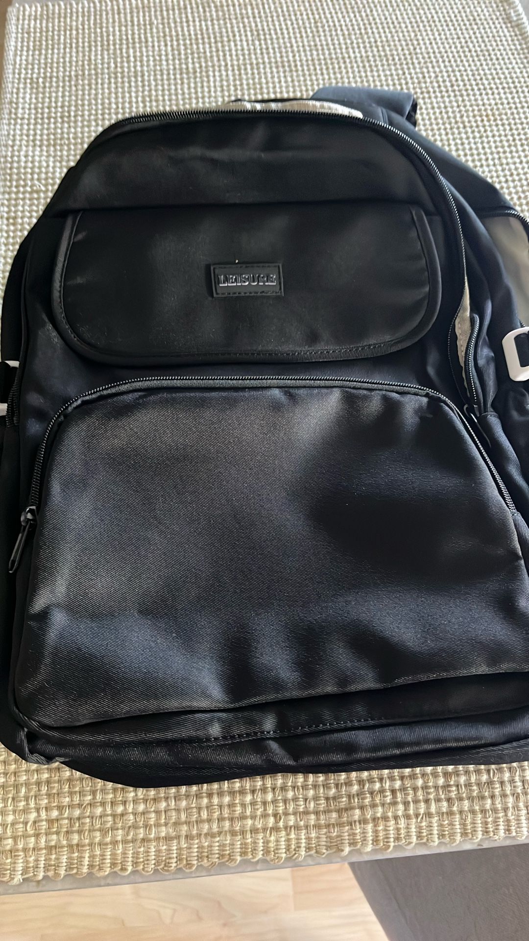Leisure Black Backpack