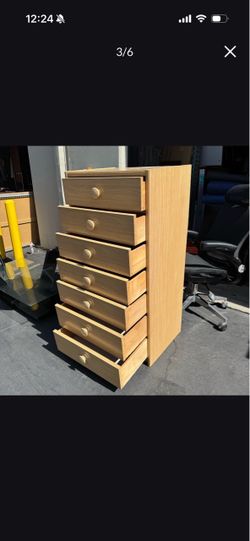 Japanese Vintage Modern 7 Drawer Dresser Good Condition From Japan