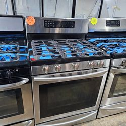 Samsung 5_burners Gas Stove Stainless Steel Working Perfectly 4-months Warranty 