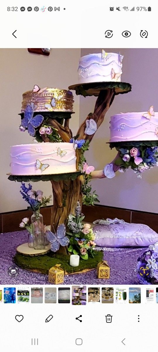 Tree Trunk For Cakes Or Cupcakes