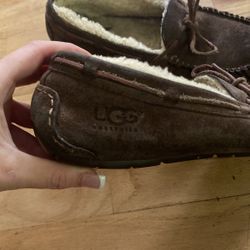 Used UGG Moccasin Slippers 