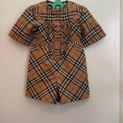 Authentic BURBERRY ROMPER 4 t