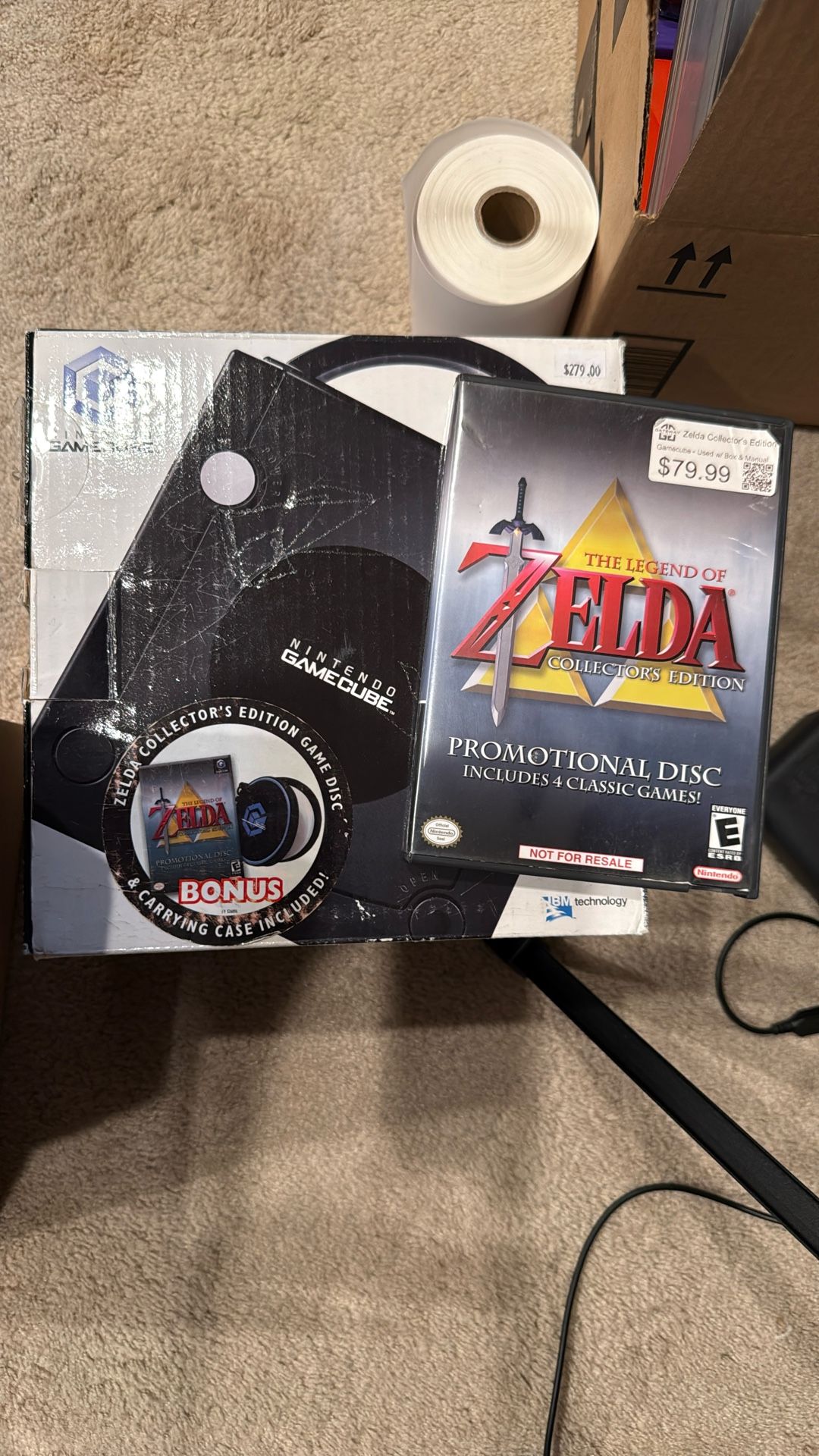 Nintendo GameCube Zelda Collector’s Edition bundle